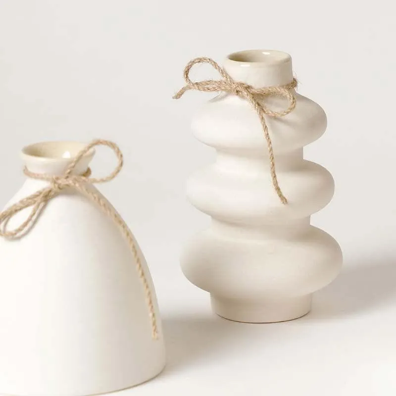 Curvilinear Vases - Set of Three media 3