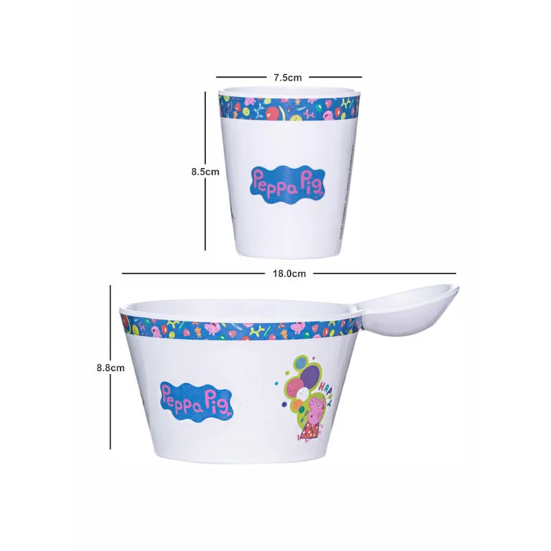 Servewell Peppa Pig Kids Dining Set - Two Piece Set media 4