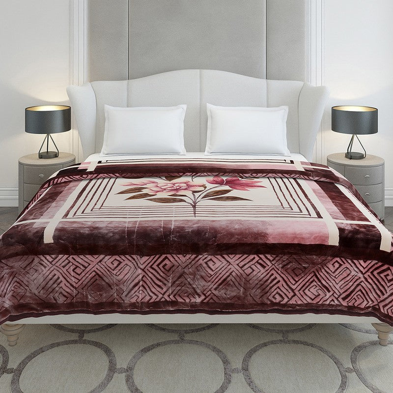 Monte Carlo Blossom Harmony Blanket - 1136 GSM media 3
