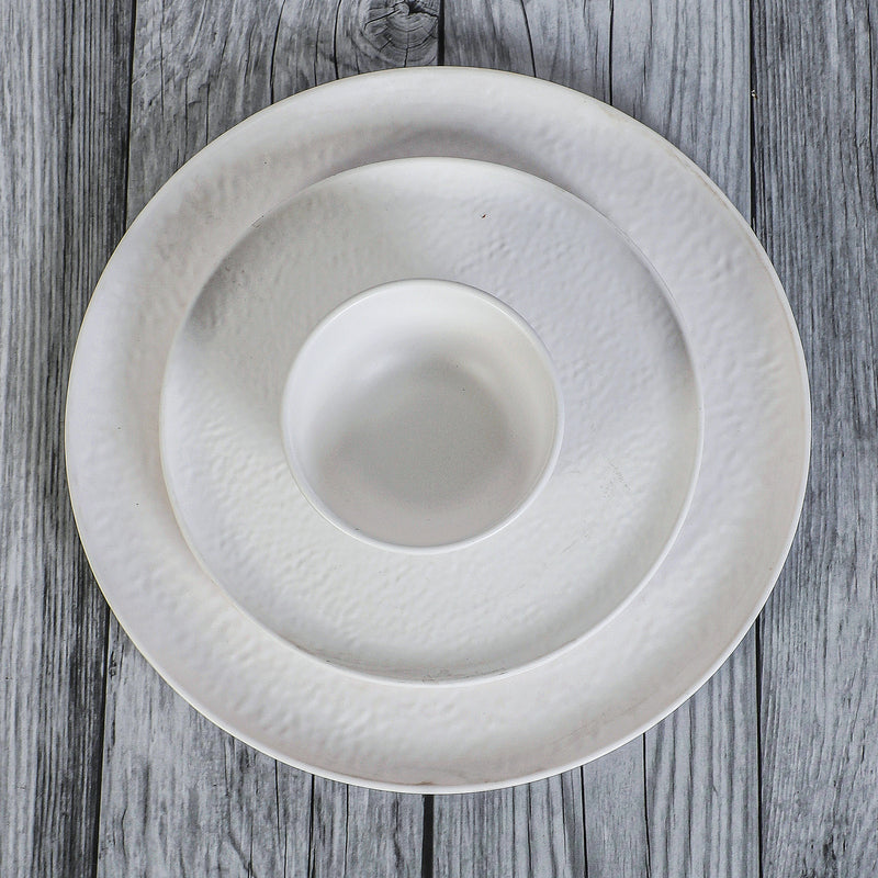 Dotura Melamine Dinner Set (White) - 24 Piece Set media 4