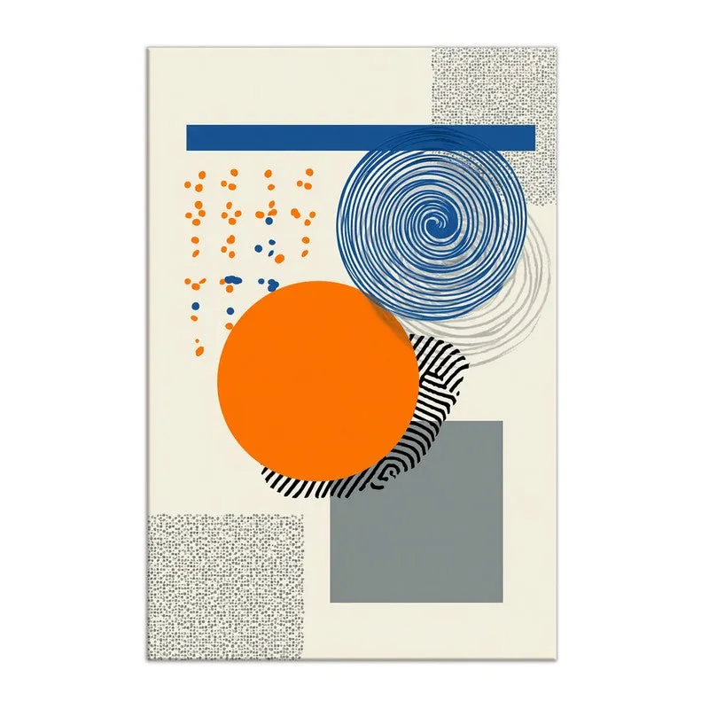 Abstract Form Balance Canvas Wall Art media 3