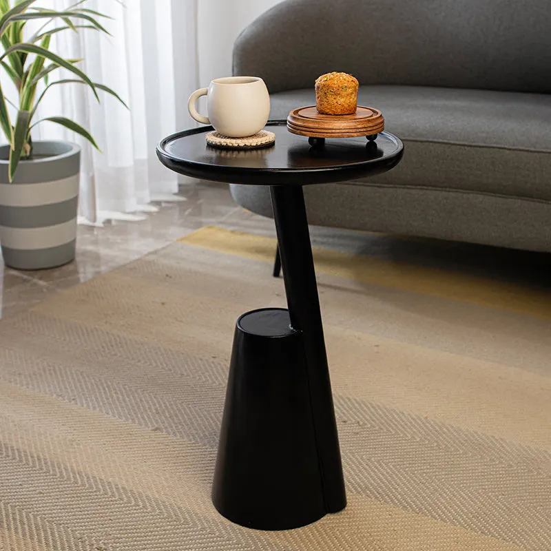 Benito Acacia Wood Side Table media 1