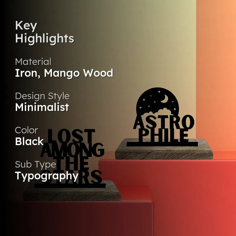 Astrophile Showpiece - Set Of Two media 2