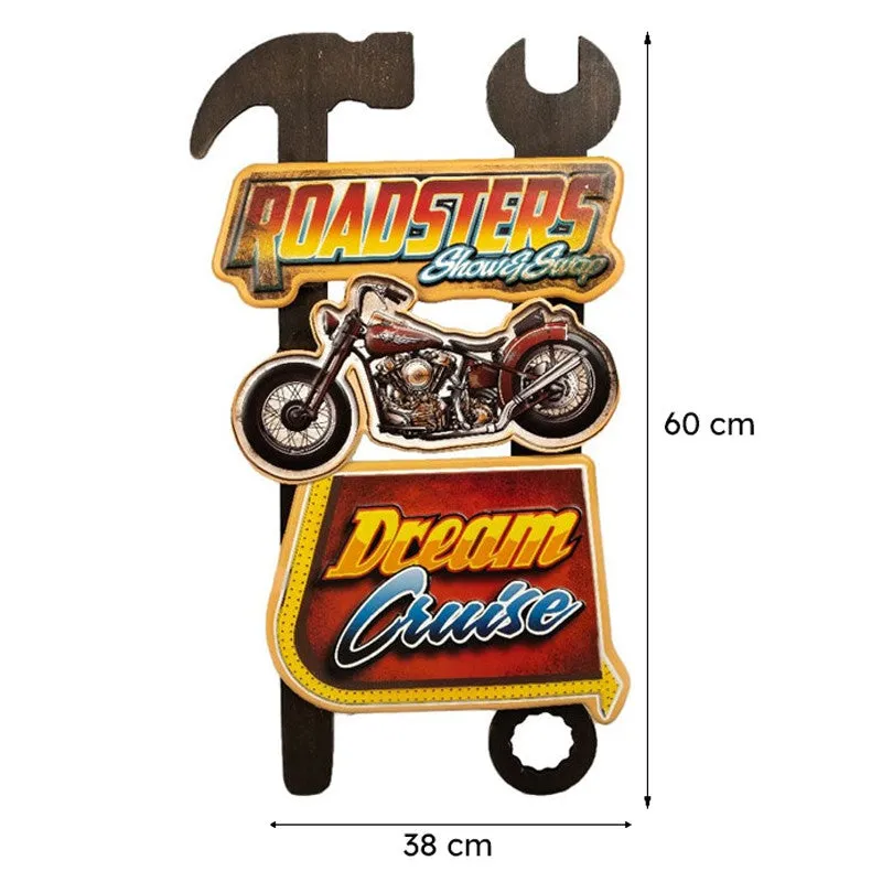 Roasdsters Retro Metal Wall Accent media 5