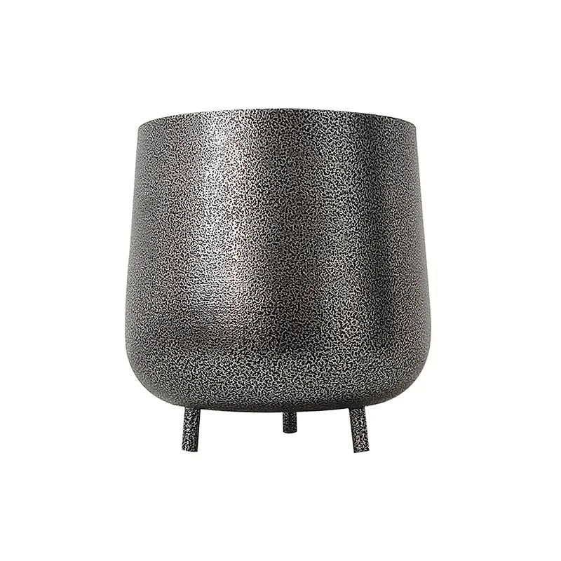 Zintra Metal Planter - Silver media 3