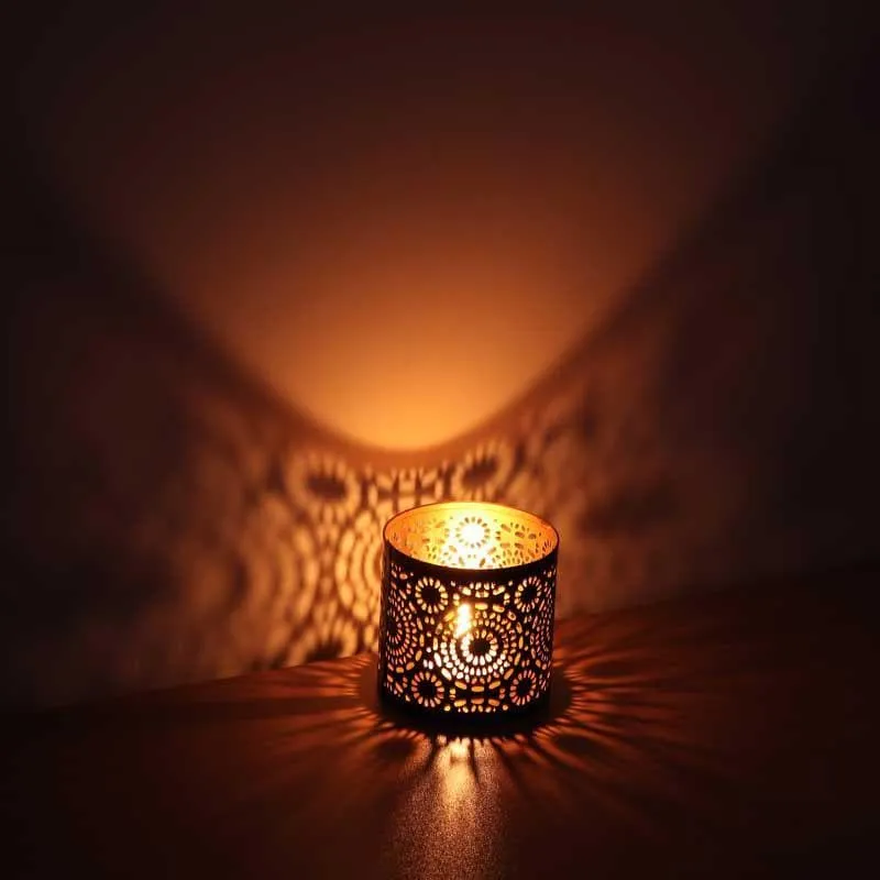 Qiota Tealight Candle Holder - Set Of Two media 1