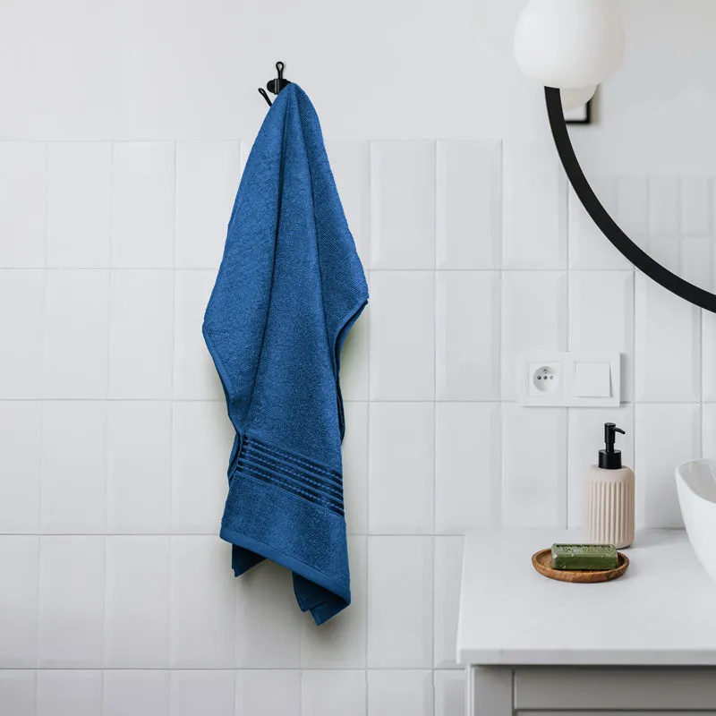 Micro Cotton LuxeDry Soothe Bath Towel - Blue media 1