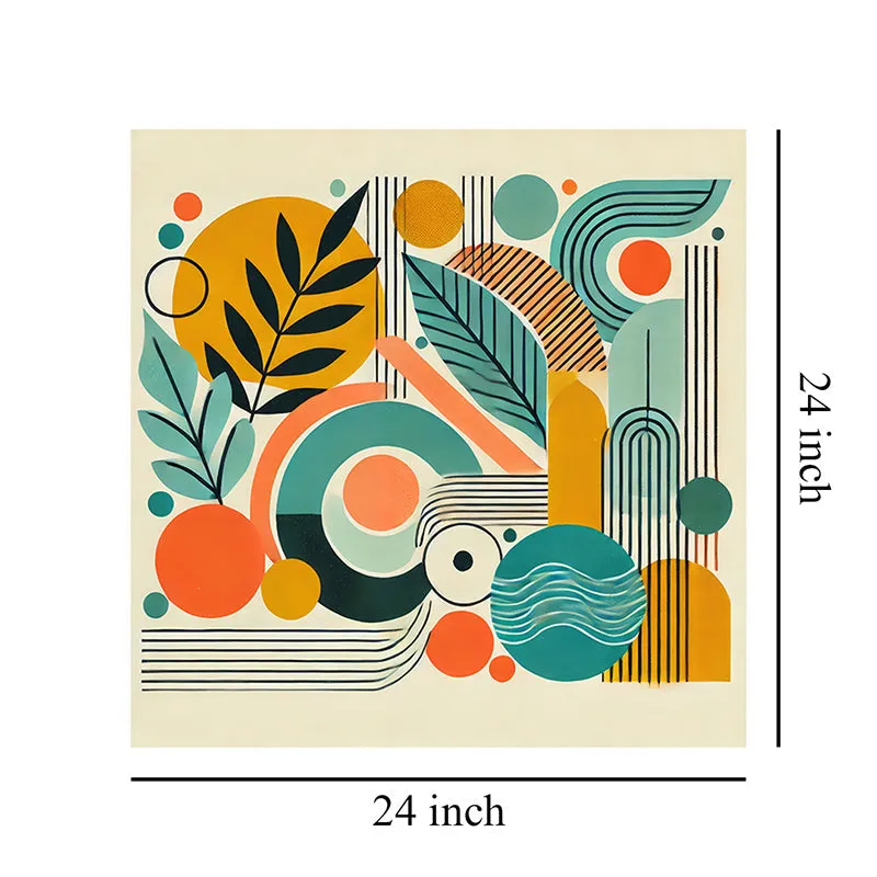 Geometric In Nature Wall Painting media 7