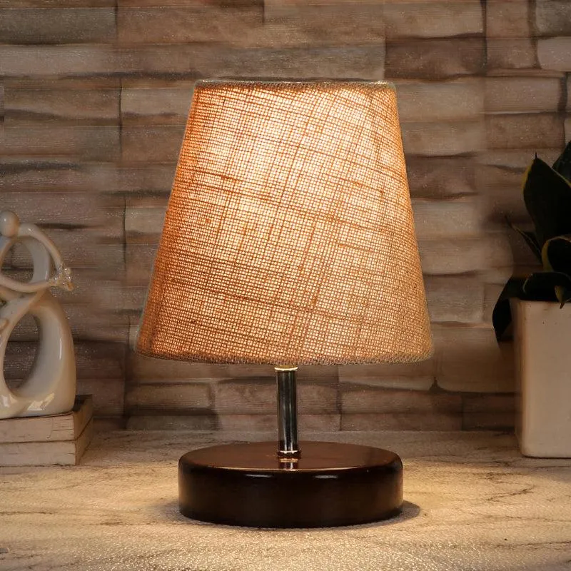 Mita Jute Table Lamp - Beige,Brown media 1