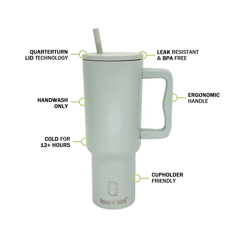 Hydra Boost Stainless Steel Tumbler (1200 ML) - Pistachio media 3