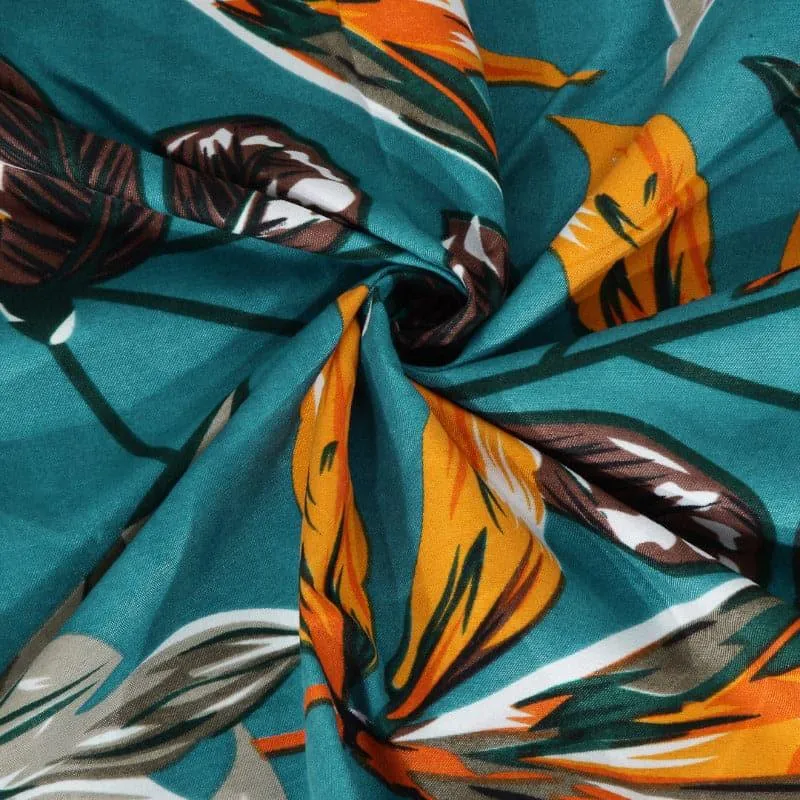 Neela Floral Bedsheet - 150 GSM media 4