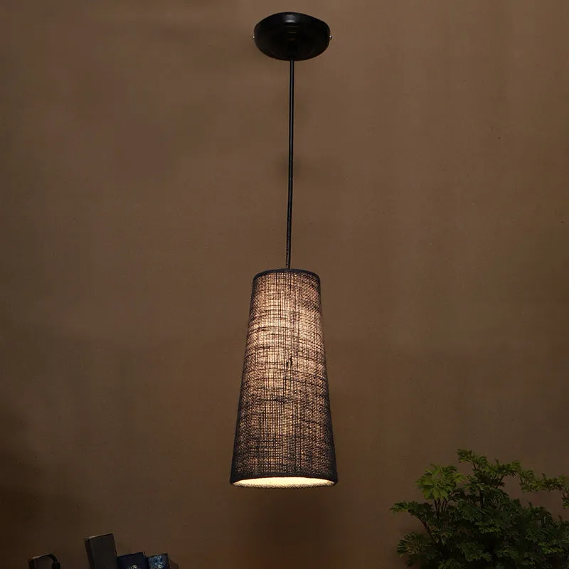 Ambient Aura Fabric Ceiling Lamp - Blue media 1
