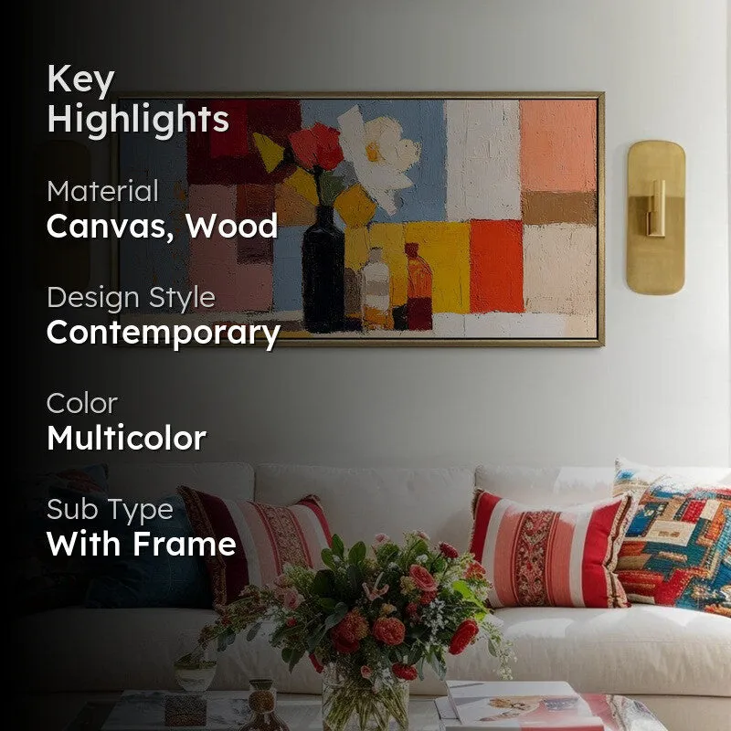Colorveil Canvas Wall Painting With Frame media 2