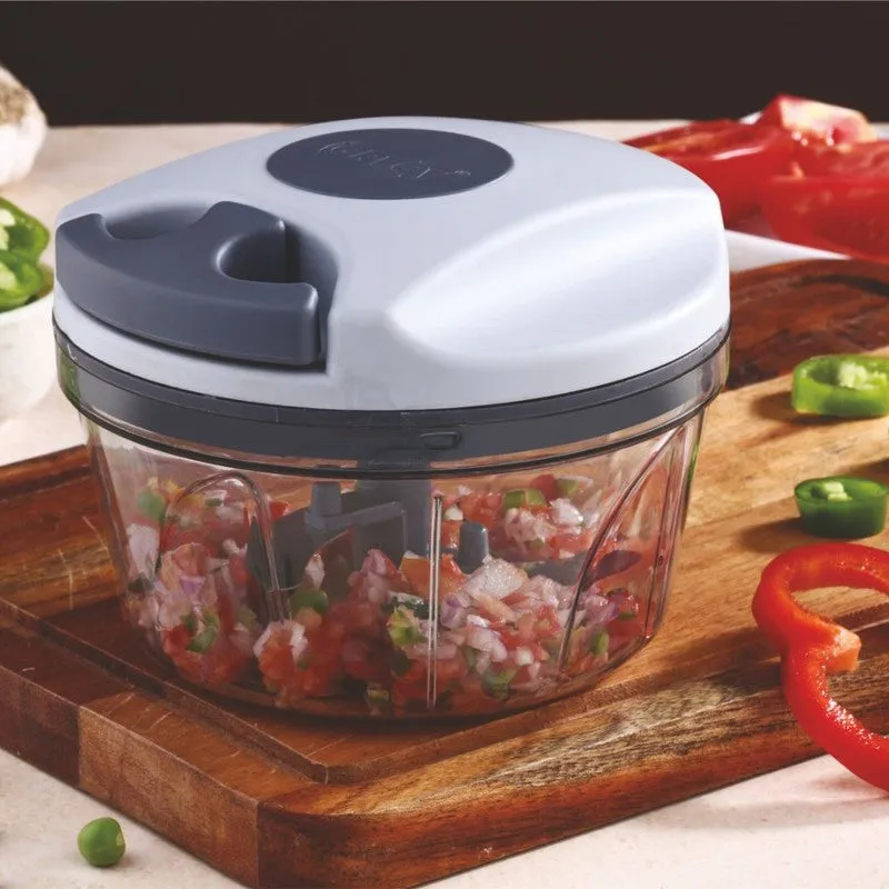 SwiftPull Manual Plastic Food Chopper media 3