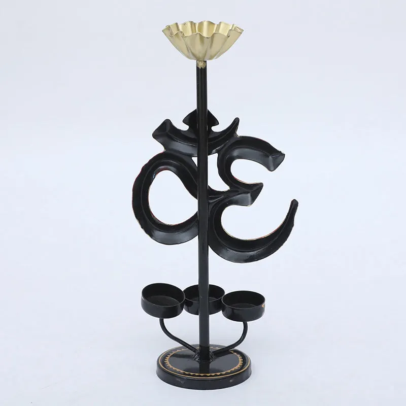 Brilliant Aum Tea Light Holder media 4