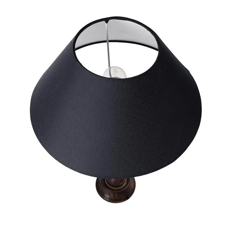 Radical Artistry Fabric Table Lamp - Black,Brown media 3