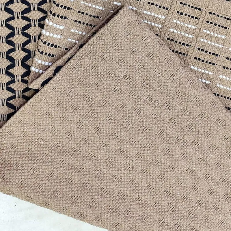 Corridor Classic Cotton Runner Rug - Beige media 5