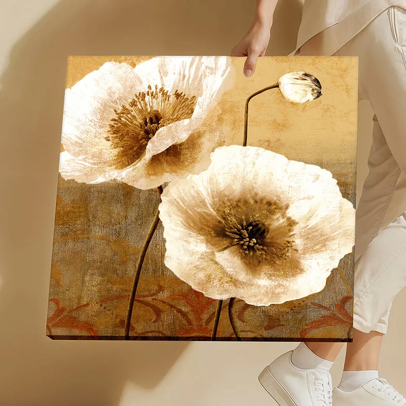 White Bloom Canvas Wall Art media 4