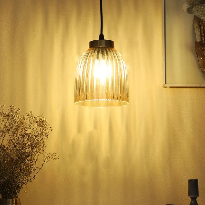 Mirelia Elegant Glass Pendant Lamp media 3