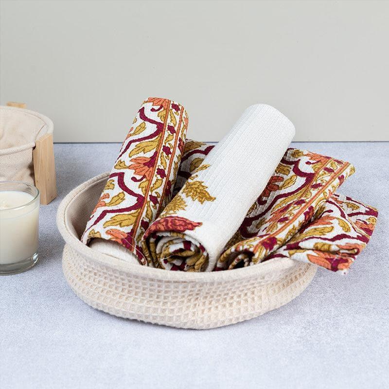 Mriksha Waffle Hand Towel - Set Of Two