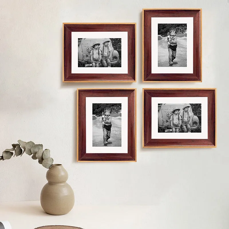 Timberline Charm Photo Frame (Brown) - Set Of Four media 1