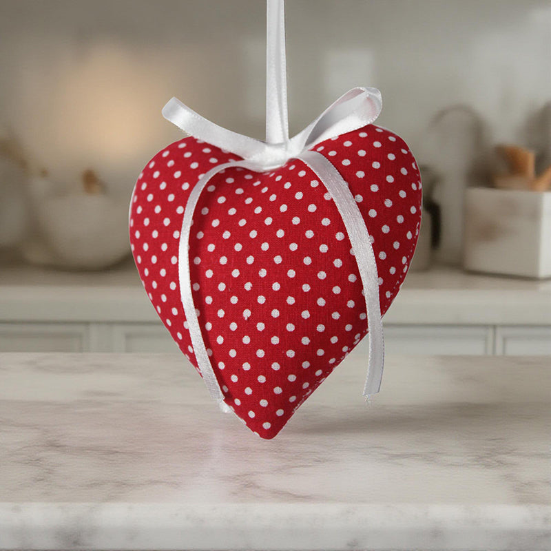 Strawberry Heart Fabric Wall Accent