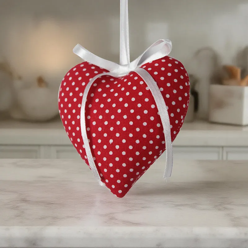 Strawberry Heart Fabric Wall Accent media 1