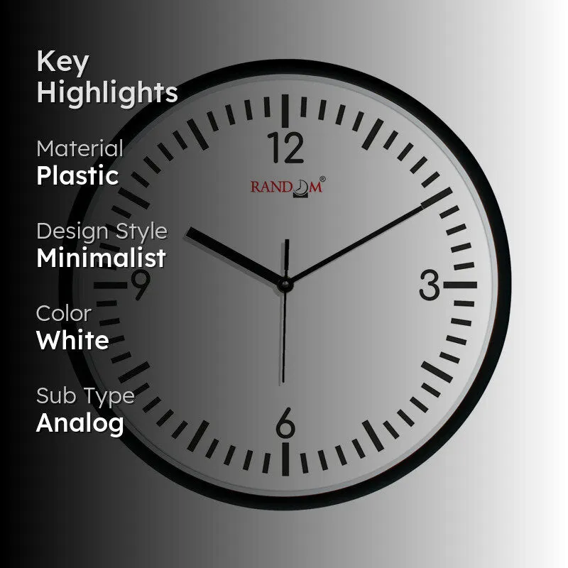 Pantir Sweep Silent Wall Clock media 2