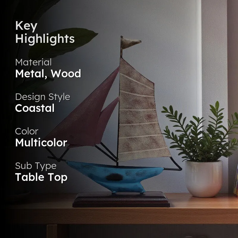 Abstract Sail Metal Showpiece media 2
