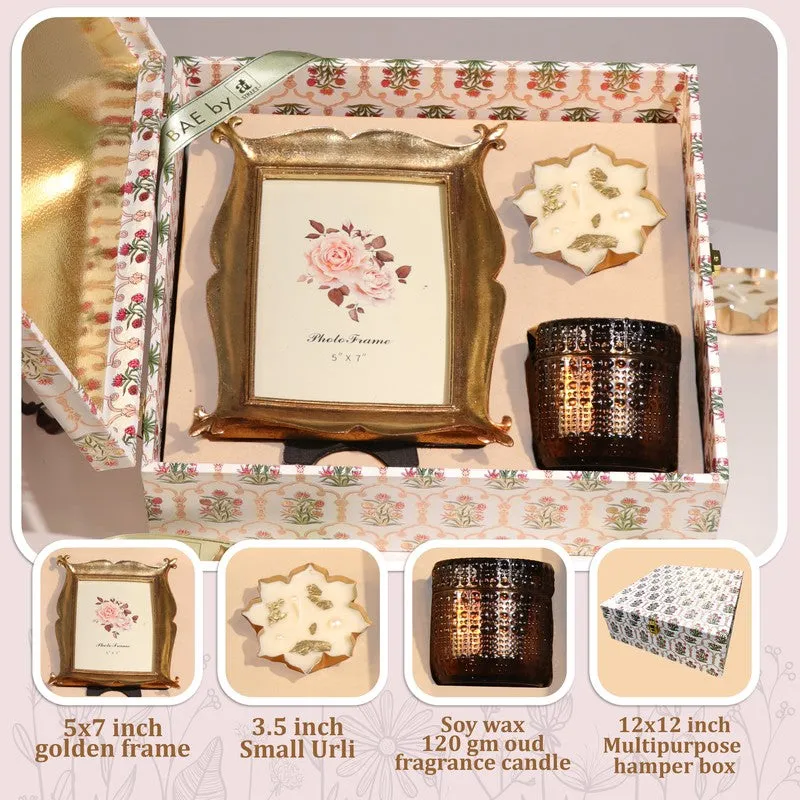Golden Oudh Diwali Hamper - Three Piece Set media 5