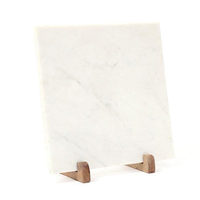 Abstract Maple Leaf Printed Marble Showpiece media 5