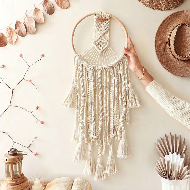 Parisa Macrame Dream Catcher media 1