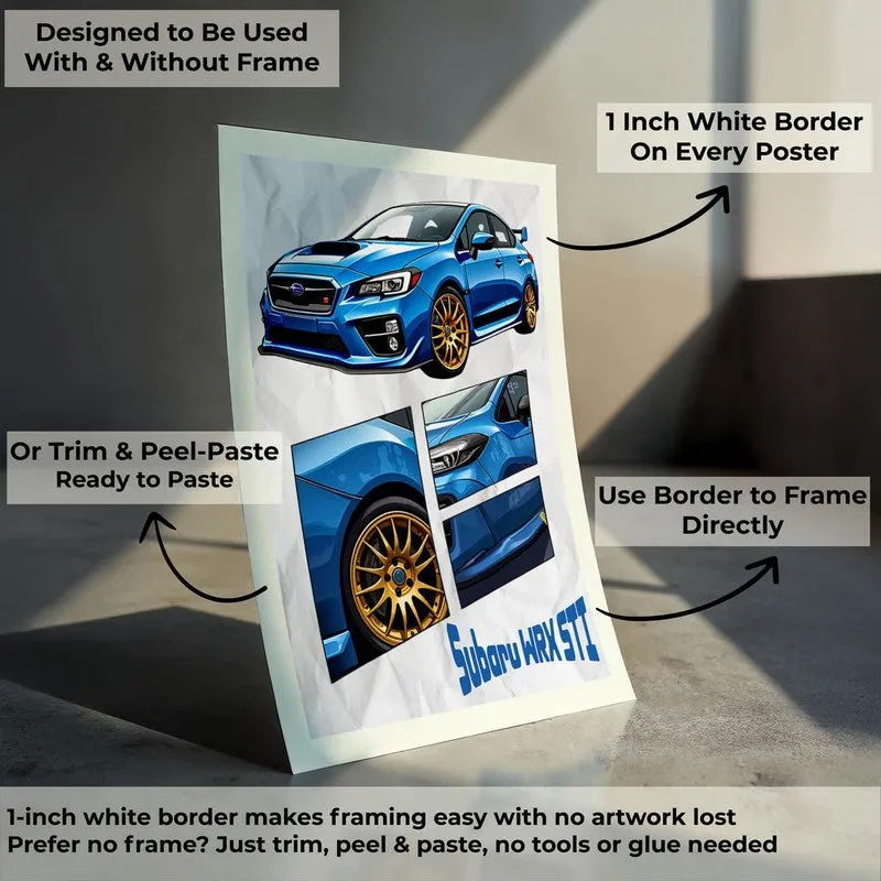 Aqua Racer Wall Poster media 7