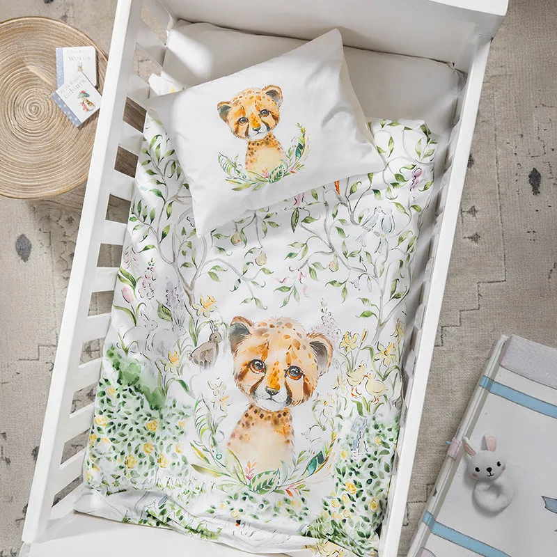 Pounce & Snuggle Kids Cotton Bedsheet - 200 TC media 1