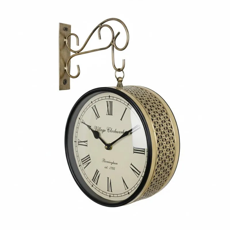 Regal Timekeeper Iron Wall Clock media 6