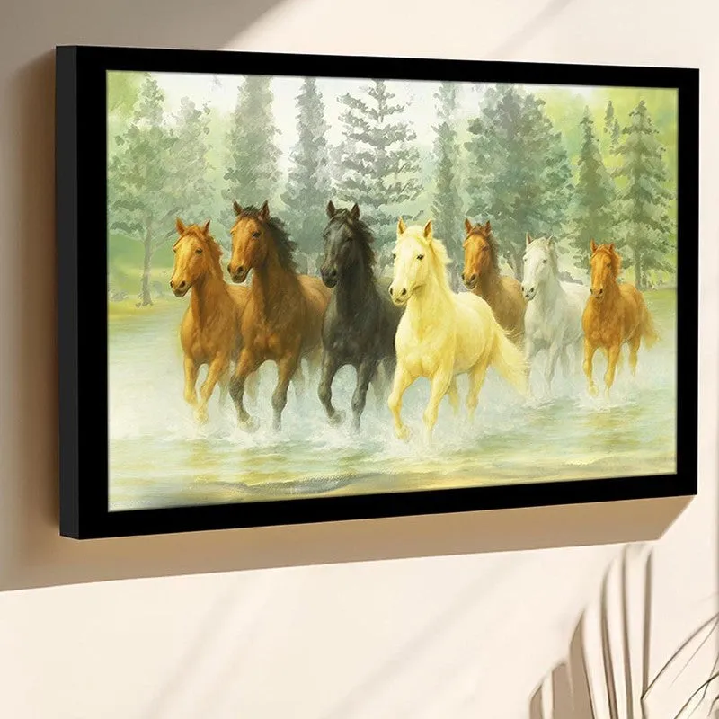 Forest Gallop Wall Art with Frame media 3