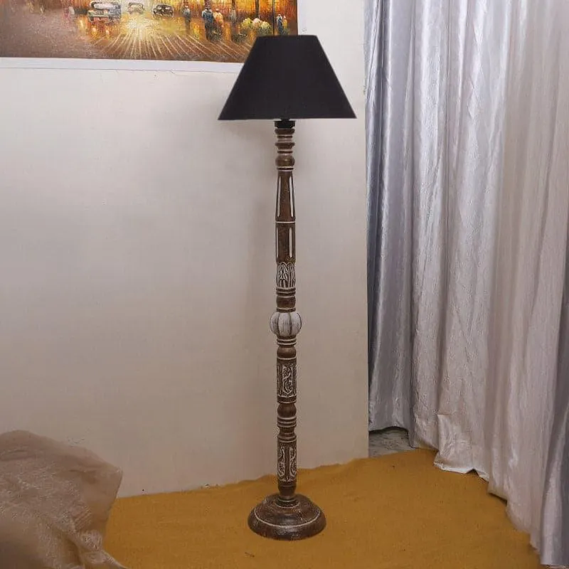 Colton Ezra Floor Lamp - Black media 3