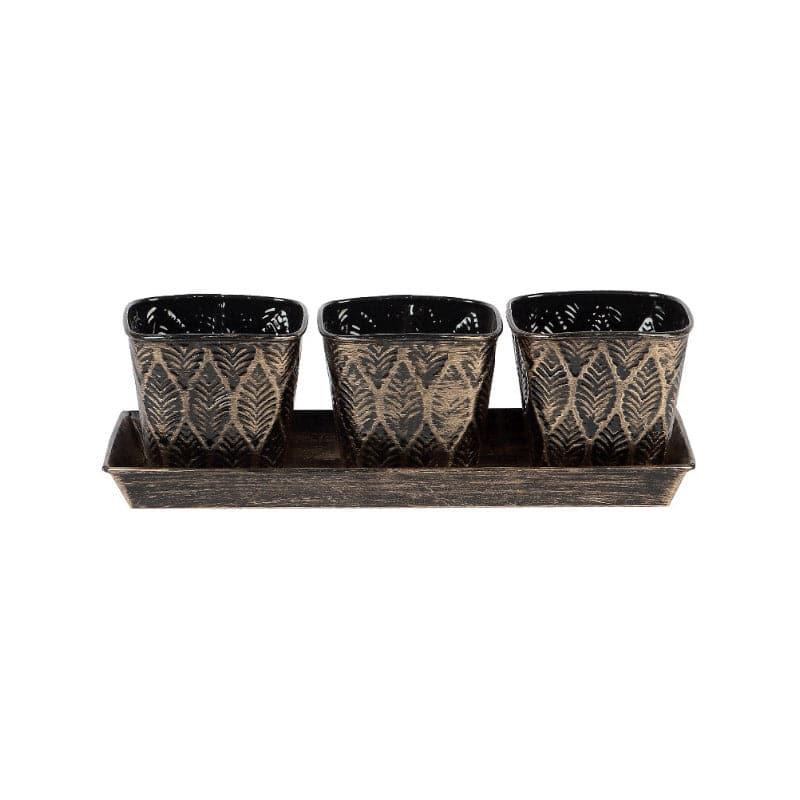 Gajro Gun Planter - Set Of Four media 5