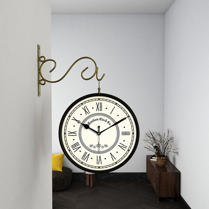 Oldspire Double Sided Wall Clock