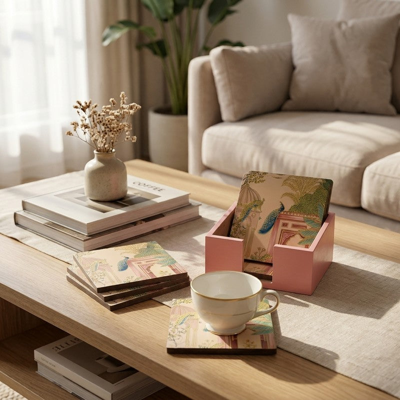 BevNest Drink Coaster Set - Seven Piece Set