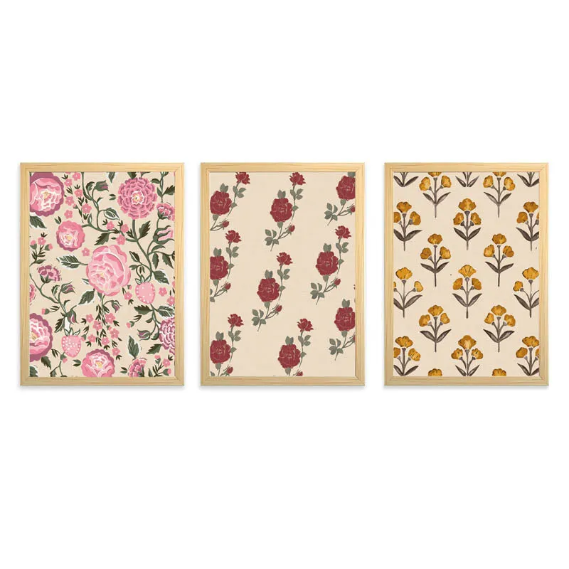 Nadira Flora Wall Art - Set Of Three media 4