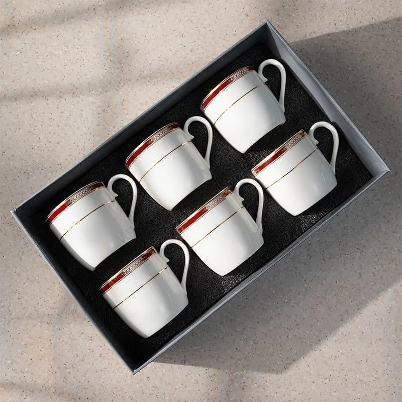 Ija Porcelain Tea Cup (200 mL Each) - Set of Six media 6
