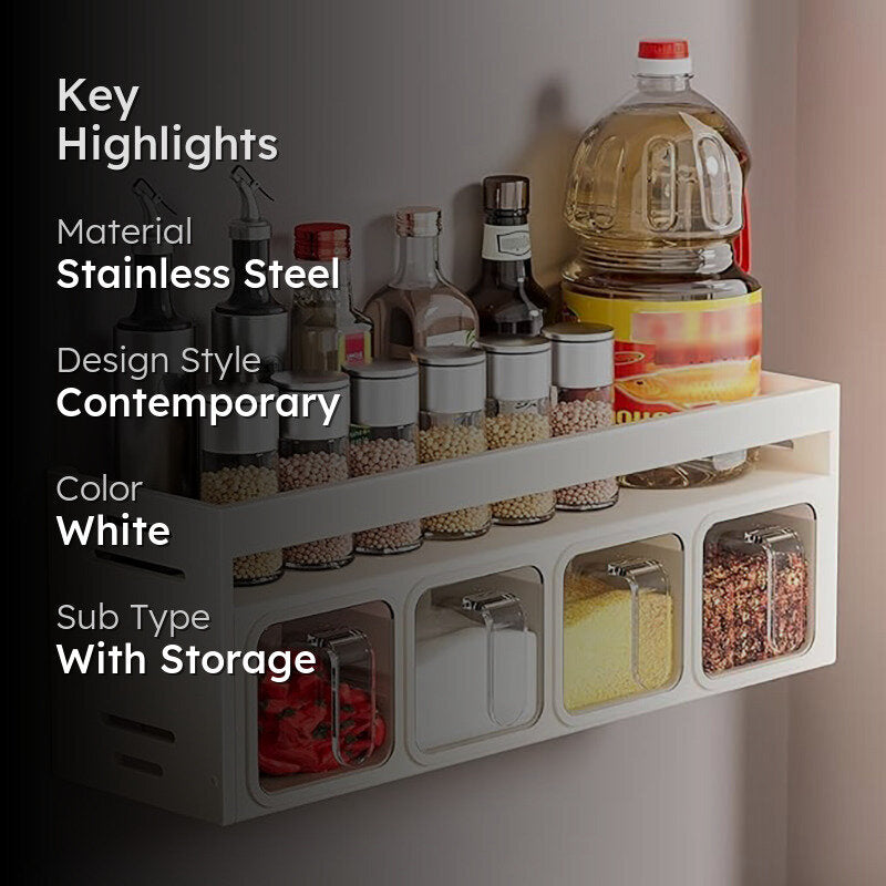 Tastix Condiment Shelf - White image 2