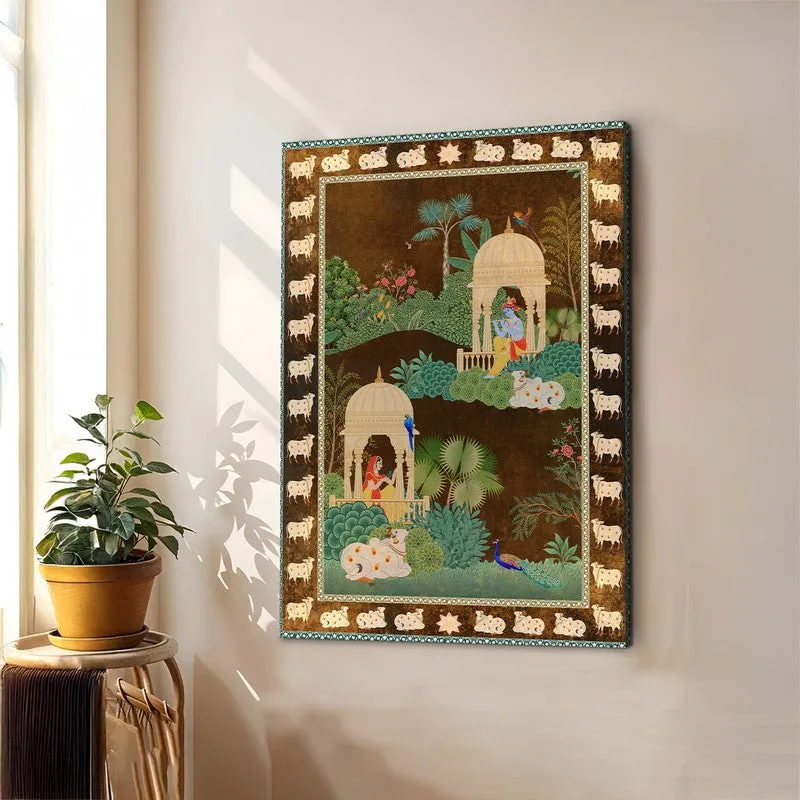 Vrindavan Bliss Wall Art media 4
