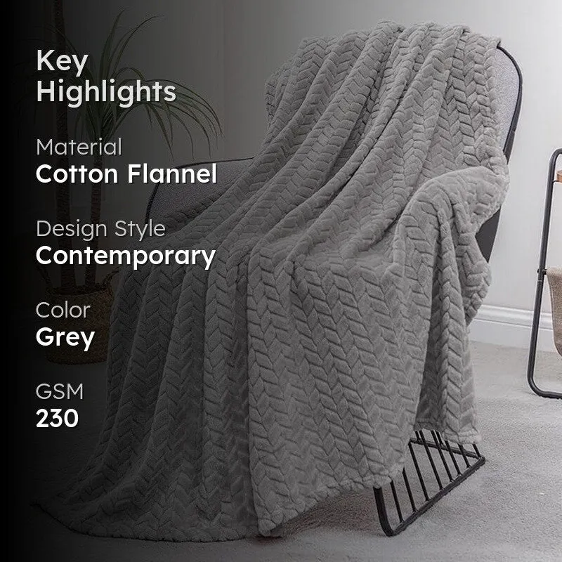 WarmHaven Blanket (Grey) media 2