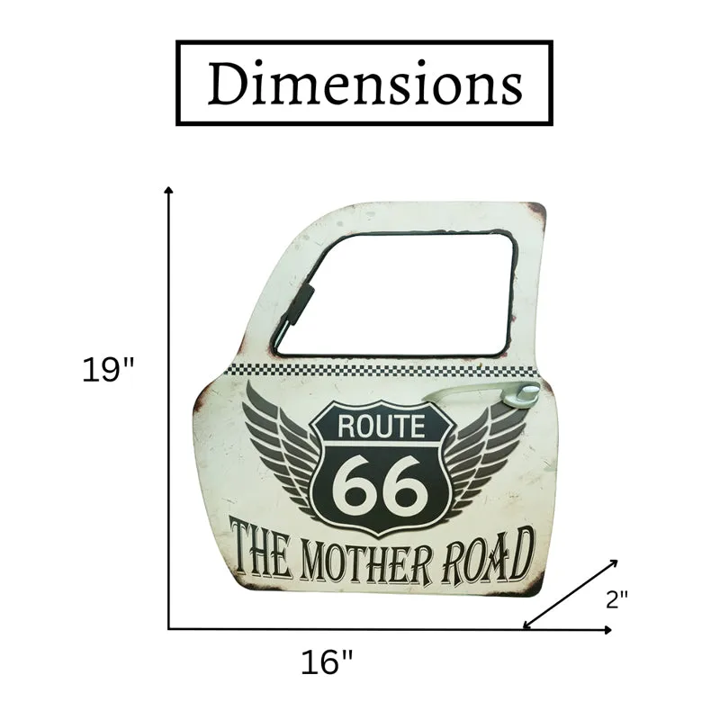 Route 66 Car Door Wall Accent - 6