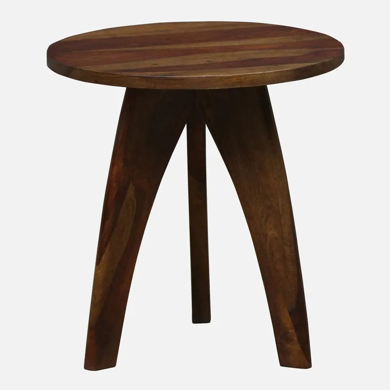 SoftEdge Mango Wood Side & Bedside Tables - Brown media 3