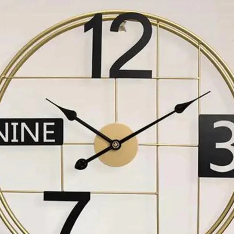 Chromatique Metal Analog Wall clock media 3