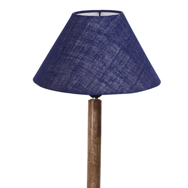 Loft Gleam Table Lamp With Wooden Base - Black,Brown media 6