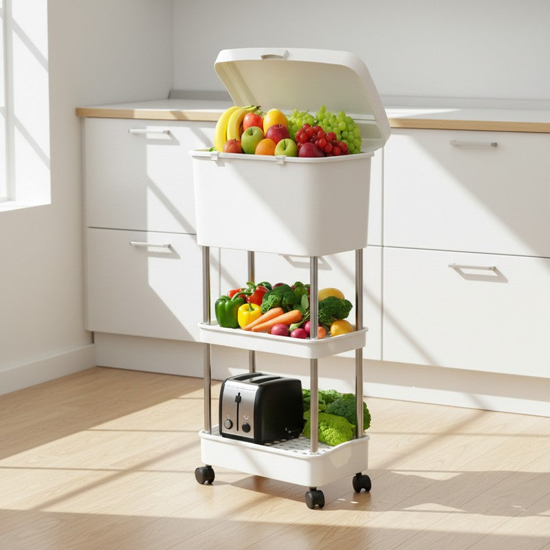 Rioware Roll Nest White Plastic Racks